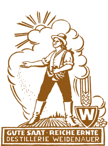 Sämann - Logo Destillerie Weidenauer